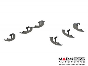 Jeep Wrangler JL Big Step Round Side Bars - Aluminum - 4"